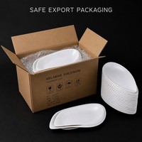 Vente flash - Assiettes en mélamine de qualité alimentaire - Assiettes à dîner pour la restauration