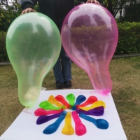 Ballons géants en latex 2025 pour l'amitié, à col long, pour le monde entier, à gonflage facile, magnifiques et ronds