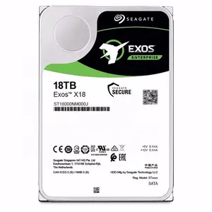 Disco rígido Seagate Exos HDD 2TB 4TB 6TB 8TB 10TB 12TB 14TB 16TB 18TB 20TB 7200 RPM SATA 6 Gb/s Disco rígido corporativo de 3,5 polegadas