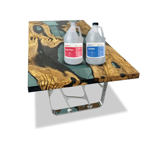 Résine apoxy 3:1 cristal clair liquide non toxique Art résine époxy Art pour l'artisanat de table de rivière - Product Image 3