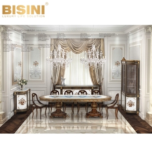 Fauteuil <span class=keywords><strong>de</strong></span> salle à manger vintage <span class=keywords><strong>de</strong></span> luxe <span class=keywords><strong>de</strong></span> style villa italienne, mosaïque florale artisanale en nacre, <span class=keywords><strong>chaise</strong></span> <span class=keywords><strong>de</strong></span> salle à manger rembourrée en tissu blanc doux - Product Image 4