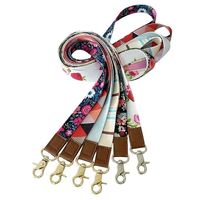 Étui pour téléphone portable lanière dessin animé mignon pendentif large plat tressé ceinture lanière clé Badge porte-carte cou corde