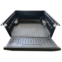 Plaque de protection universelle pour hayon de pick-up, en tôle galvanisée et en acier inoxydable, protection du plancher du caisson
