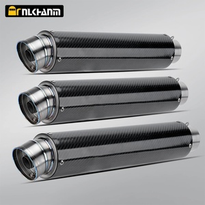 Système d'échappement de moto modifié <span class=keywords><strong>Yoshimura</strong></span> universel en alliage de titane et fibre de <span class=keywords><strong>carbone</strong></span>, <span class=keywords><strong>silencieux</strong></span> d'échappement Ninja650 Duke390 Z900, nouveau modèle - Product Image 5