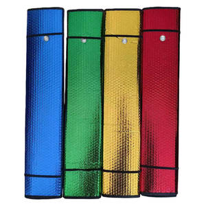 ม่านบังแดดสำหรับรถยนต์ฟิล์มอลูมิเนียมกันแดดแบบฟองพลาสติก PE แบบปรับแต่งได้สำหรับรถยนต์ - Product Image 2