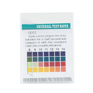 Papier test universel pH 0-14, 100 bandelettes pour l'analyse de l'eau - Product Image 2