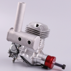 RCGF 26cc Single Cylinder Side Exhaust RC Model Airplane 26cc Petrol/<b>Gasoline</b> Engine Natural Metal Material CE Certified - Product Image 2