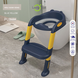 Tabouret d'apprentissage portable SB TECH rose en plastique avec siège réglable et confortable, modèle écologique 37 pour l'apprentissage de la propreté des bébés - Product Image 6