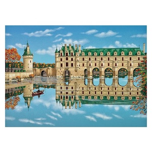 Pintura de Diamantes al por Mayor para Decoración del Hogar, Punto de Cruz DIY, <span class=keywords><strong>Paisaje</strong></span> <span class=keywords><strong>Urbano</strong></span>, Pintura de Diamantes 5D - Product Image 1