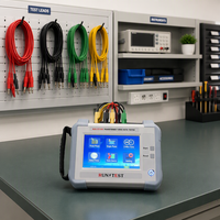 Testeur de rapport de tours de tension de transformateur de compteur TTR portatif à bas prix
