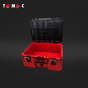 TOMAC Système de Boîtes à Outils Professionnel Modulaire Empilable Ultra Résistant 7 en 1, Rangement d'Atelier Étanche avec Poignée Télescopique - Product Image 5