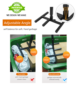 Compactador de Basura Manual Doméstico Estándar de Alta Durabilidad, Contenedor de Reciclaje para Jardín - Product Image 5