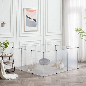 Ekolojik Akrilik Evcil Hayvan Oyun Parkı Açık Hava Tavşanları Metal Köpek Kulübesi İç Mekan Yavru Köpek Katlanabilir Oyun Parkı Evcil Hayvan Çiti - Product Image 1