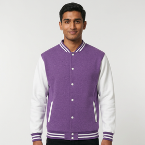 Wholesale Manufacturer <b>Men</b> Varsity Jackets Customized Logo Printing Letterman Jackets Baseball Streetwear Style Jackets - Product Image 1