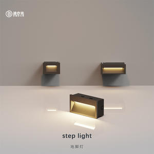 Floor Lamp Step Side <b>Wall</b> Lamp Step <b>Light</b> Aisle <b>Corner</b> Lamp Outdoor - Product Image 1