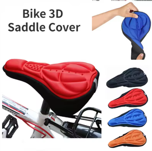 <span class=keywords><strong>Funda</strong></span> de sillín 3D para <span class=keywords><strong>bicicleta</strong></span> de montaña, cojín de asiento de espuma cómodo, transpirable, súper suave, accesorio para sillín de ciclismo - Product Image 1