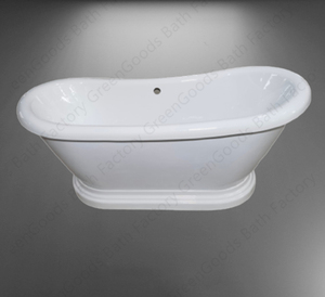 Baignoire douchette autoportante à Double pantoufles, Design italien, nouveau Style, collection 2021 - Product Image 5