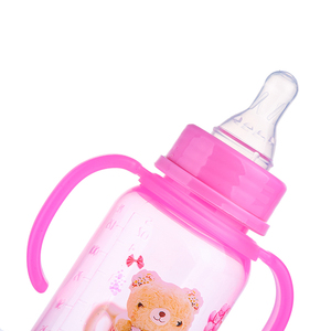 ขวดนมโค้งน่ารักราคาโรงงานถูก 125 มล. ปลอดสาร BPA ผลิตจาก PP ป้องกันอาการโคลิคสำหรับเด็ก - Product Image 3