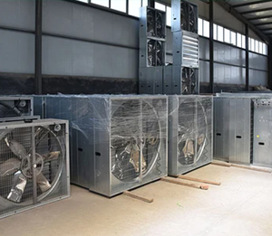 Ventilateur d'extraction industriel électrique WENCHENG avec pales en acier inoxydable - pour la réduction <span class=keywords><strong>de</strong></span> l'humidité dans les étables et les fermes avicoles - Product Image 2