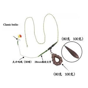 Chất Lượng Hàng Đầu Cá Chép Câu Cá Giàn Kit Cá Chép Phẳng Lê Sinker Với Xoay Câu Cá Tóc Giàn Kit Cá Chép Móc Sinker Ngô - Product Image 5