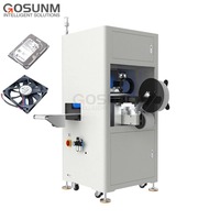 Composants électroniques à grande vitesse Machine d'étiquetage d'inspection visuelle de positionnement de haute précision avec imprimante laser à code de date