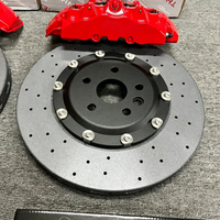 Étrier de frein surdimensionné 8 pistons pour Audi A4 A6 S6 C7 BMW F30 F82 G80 E90 E92 G02 Benz G63 W213 G500 Dodge Raptor Escalade 405/380/355mm