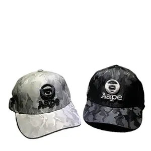 bapeバケット Suppliers-ハンサムなファッションBAPE帽子ハードトップカーブブリムダックタンストリートヒップスターカジュアルオールマッチヒップホップ野球帽