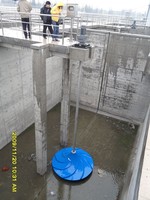 Mélangeur hyperboloïde pour système MBBR