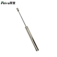 Amortisseur hydraulique carré galvanisé en acier inoxydable OEM/ODM avec tige télescopique pour meubles, poubelles et autres quincailleries