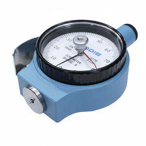 Duromètre analogique portable compact Shore A Testeur de dureté d'exportation pour le caoutchouc et le plastique avec certification CE au prix de gros - Product Image 1