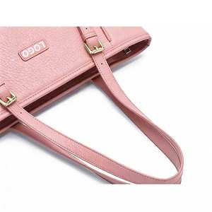 定制女式2026夏季新款大容量单肩手提斜挎手提包荔枝纹PU时尚包 - Product Image 5