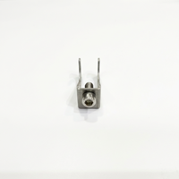 Accessoires de mobilier de laboratoire : Support à vis, Pince de fixation en U pour tuyaux, Clips de quille en acier inoxydable 304
