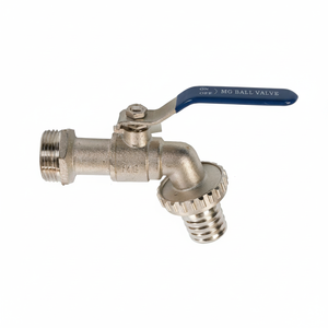Rubinetto di Ingresso per Tubo in Acciaio Inox da 3/4" con Leva (GUT 55IM2) - Product Image 2