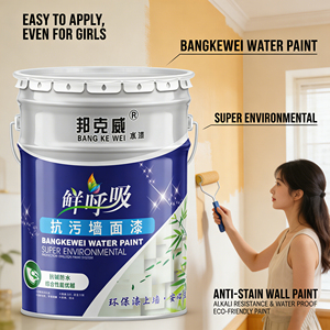 Pintura de Látex para Interiores, Aplicación Manual, Uso Doméstico, Neutralizadora de Olores y Resistente al Moho, Pintura para Paredes Interiores a Base de Agua - Product Image 6
