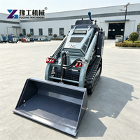 Aksesoris Backhoe untuk Skid Steer Loader dengan Putaran 200 Derajat untuk Pekerjaan Parit Utilitas