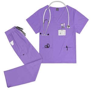 Uniformes Médicos Unisex de Alta Calidad 42192, <span class=keywords><strong>Traje</strong></span> de Trabajo para Enfermeras y Doctores, Tejido Elástico Moderno y Popular - Product Image 1