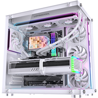 Refroidisseur d'eau AIO LOVINGCOOL Super Screen Liquid Cooling RGB 360 mm avec dissipateur thermique, papier peint dynamique surdimensionné, refroidissement du processeur pour ordinateur de jeu