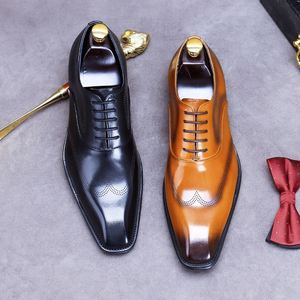 High Quality Men's Loafers Genuine Leather Career Autumn Height Increasing Anti-Slip Outdoor Fashion Shoes - Product Image 4