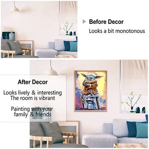 40*50cm Adulte Débutant Peinture à l'huile numérique Stock Peinture par numéros Set Enfants Diy Décoratif - Product Image 5