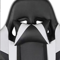 Fauteuil de Gamer en Cuir Furgle RGB LED, Style Exécutif, Chaise de Bureau Gaming avec Massage, Relevage à Gaz 3 Positions, Accoudoirs 2D, Livraison Gratuite