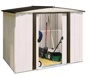 Garden Shed Tool Room Waterproof Galvanized Metal Frame Easy to assemble 8ft*6ft Customized Shed
