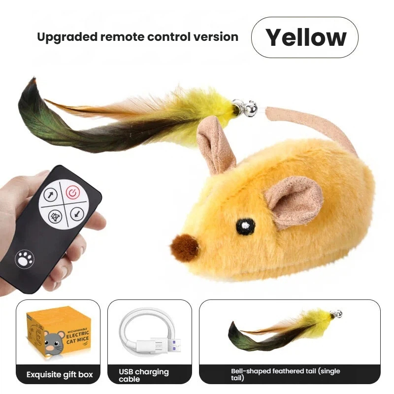 Yellow - Simulated Mouse [Remote Control]