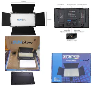 Portable Dimmable 3200K 5600K Game Tiktok Live Stream RGB LED Studio Photography Video Light Panel Video Photograph Studio Light