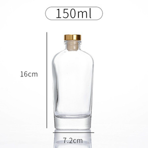 Botella Vacía de Vidrio Transparente para Difusor de Aroma sin Llama, para Aceites Esenciales y Perfumes, Estilo Beast School - Product Image 4