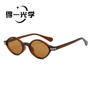 Retro Cat Eye <b>Sunglasses</b> Black PC Frame UV400 Women's Sun Protection - Product Image 2