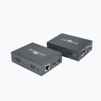 Personalización 200m Vga Extender a Utp Over Cat6 200m Vga Extender Utp Cable con conector de audio