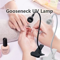 Lampe UV/LED portable 2025 pour salon de manucure, mini table de nail art, longueurs d'onde 405nm/365nm, séchoir à ongles USB pour la maison, vente en gros