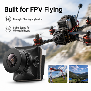 Caméra Micro Caddx Ratel 2 Baby 1/18'' Starlight 1200TVL 21mm NTSC/PAL 16:9 4:3 Commutable Super WDR - Product Image 6