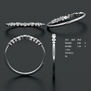 Servicio de Diseño CAD de Joyería 3D Profesional de Xinfly |   Anillo de Compromiso Personalizado y Modelado de Joyería Fina |   Rápida respuesta y alta precisión - Product Image 6