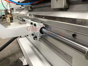 Venta caliente doble cabeza de corte cnc <span class=keywords><strong>vi</strong></span> la ventana y de la puerta de la máquina de fabricación con valor por dinero - Product Image 5